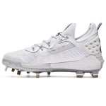 Men's Under Armour Harper 8 Low ST Baseball Cleats - 106 - WHITE