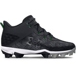 Men's Under Armour Harper 8 Mid RM Baseball Cleats - 001 - BLACK