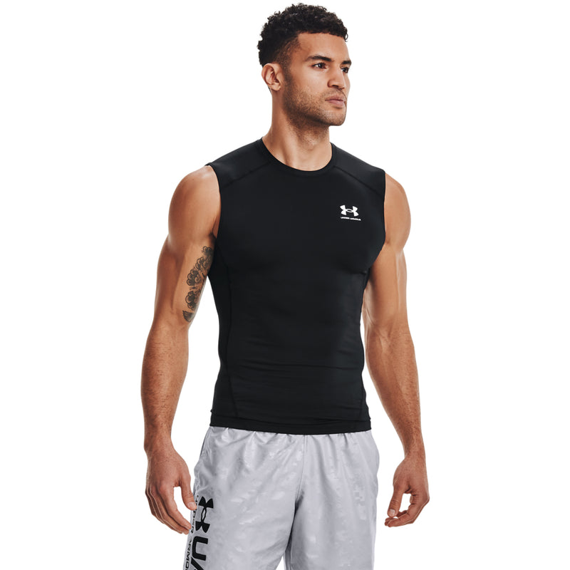 Men's Under Armour HeatGear® Armour Sleeveless - 001 - BLACK