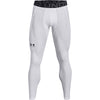 Men's Under Armour Heatgear Leggings - 100 - WHITE/BLACK