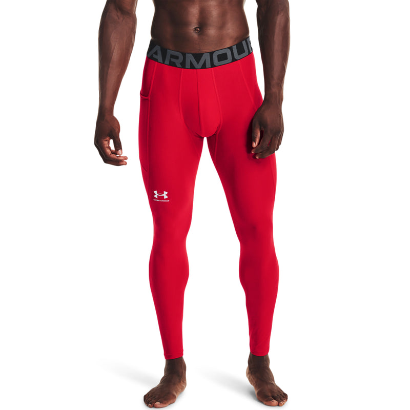 Men's Under Armour Heatgear Leggings - 600 - RED