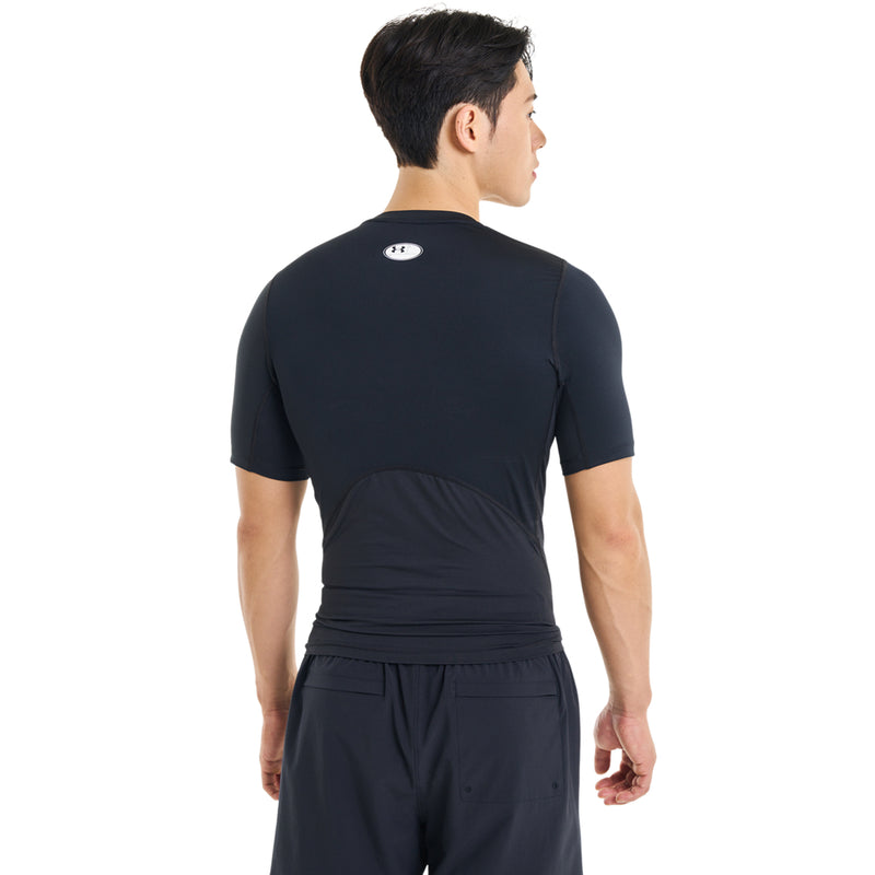 Men's Under Armour Heatgear Short Sleeve - 001 - BLACK