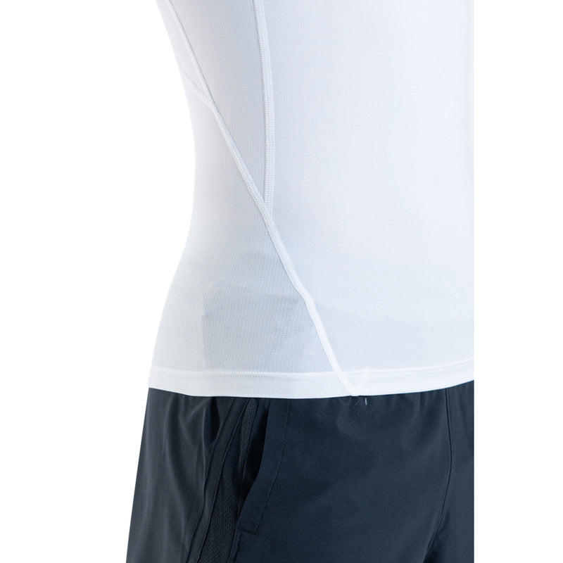 Men's Under Armour Heatgear Short Sleeve - 100 - WHITE/BLACK