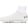 Men's Under Armour Highlight 2 MC Knit Football Cleats - 100 - WHITE/BLACK