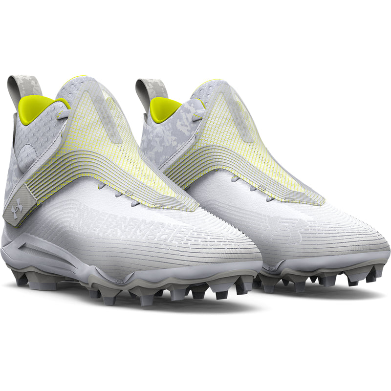 Men's Under Armour Highlight Hammer MC Football Cleats - 101 - WHITE