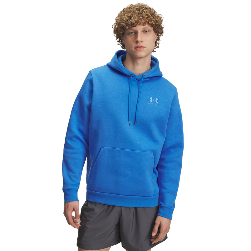 Men's Under Armour Icon Fleece Hoodie - 402 - BLUE ATLANTIS