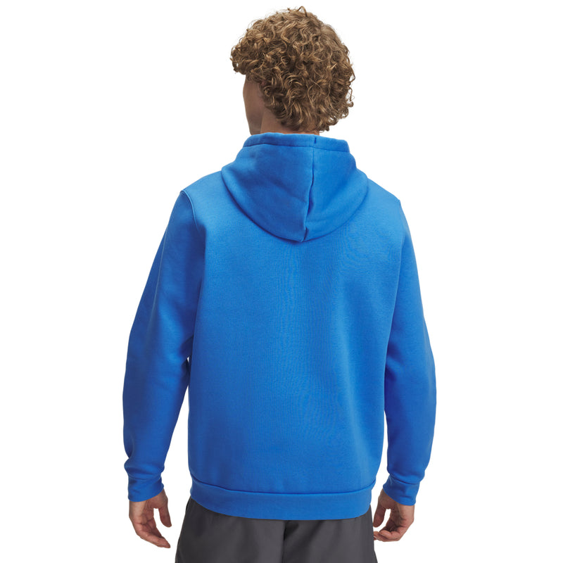 Men's Under Armour Icon Fleece Hoodie - 402 - BLUE ATLANTIS