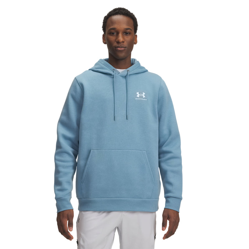 Men's Under Armour Icon Fleece Hoodie - 418 - BLUE SMOKE