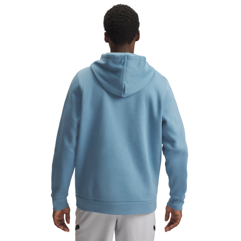 Men's Under Armour Icon Fleece Hoodie - 418 - BLUE SMOKE