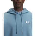 Men's Under Armour Icon Fleece Hoodie - 418 - BLUE SMOKE