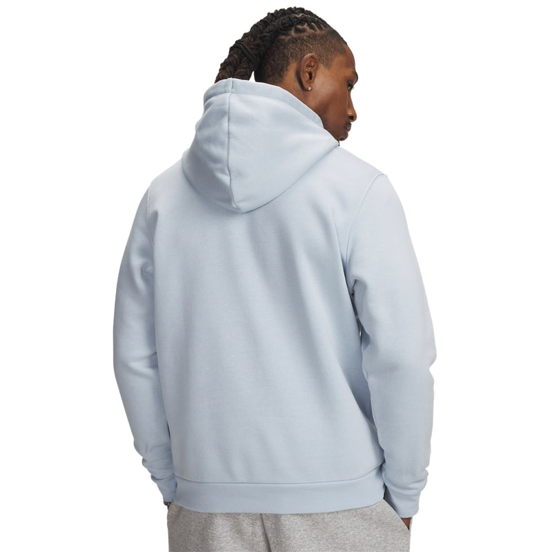 Men's Under Armour Icon Fleece Hoodie - 453 - BLUE CALM
