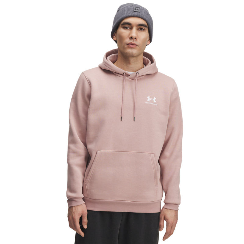 Men's Under Armour Icon Fleece Hoodie - 673 - PINK