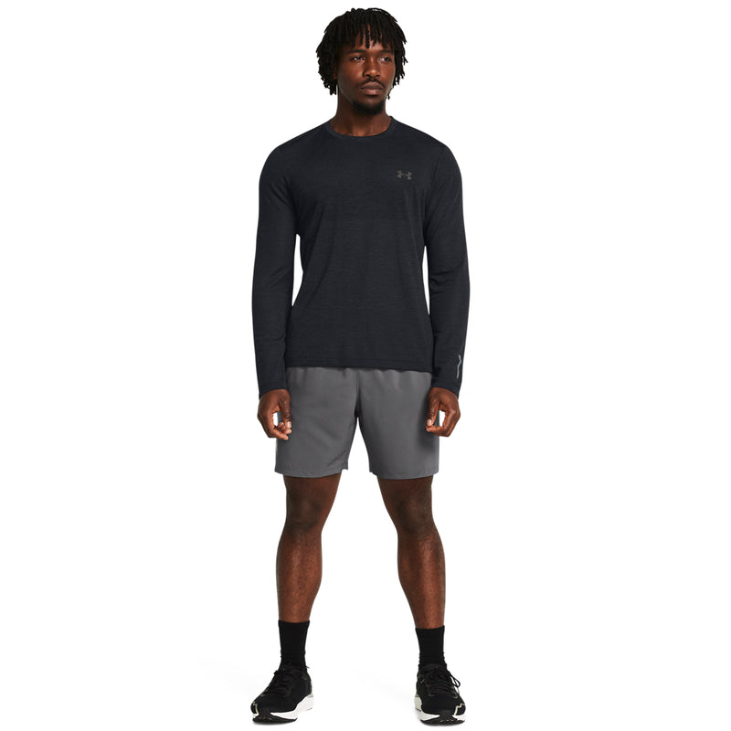 Men's Under Armour Launch 7" Lined Short - 025 - CASTLEROCK GREY