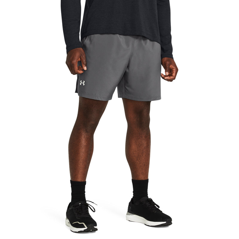 Men's Under Armour Launch 7" Lined Short - 025 - CASTLEROCK GREY