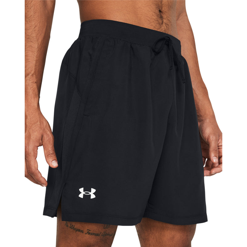 Men's Under Armour Launch 7" Unlined Short - 001 - BLACK