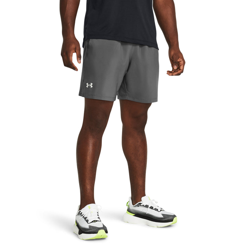 Men's Under Armour Launch 7" Unlined Short - 025 - CASTLEROCK GREY