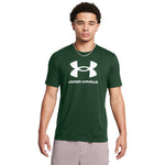 Men's Under Armour Logo T-Shirt - 301 - FOREST