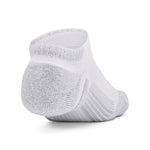 Men's Under Armour Performance Tech Pro No-Show Socks 3-Pack - 100 - WHITE