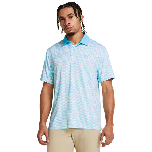 Men's Under Armour Playoff Printed Polo - 914SKYBL