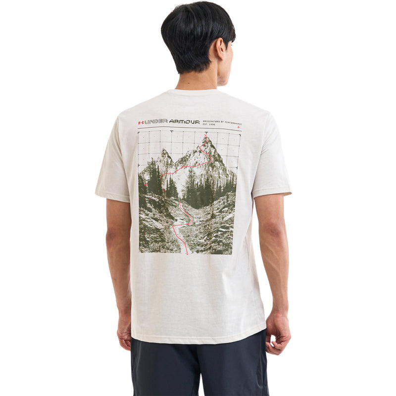 Men's Under Armour Reaching Peak T-Shirt - 110WHT