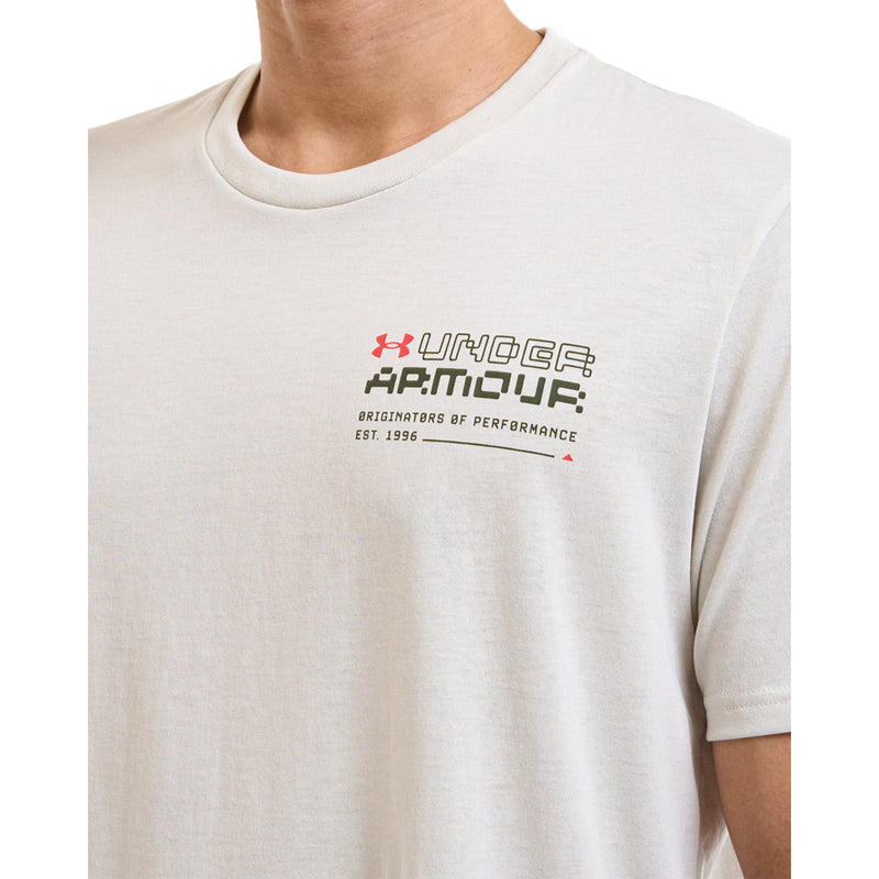 Men's Under Armour Reaching Peak T-Shirt - 110WHT