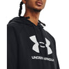 Men's Under Armour Rival Fleece Logo Hoodie - 001 - BLACK