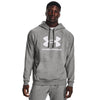 Men's Under Armour Rival Fleece Logo Hoodie - 025 - GREY