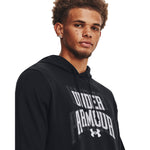 Men's Under Armour Rival Terry Hoodie - 001 - BLACK