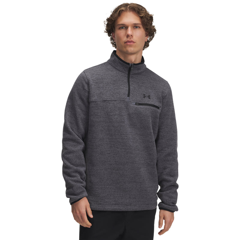 Men's Under Armour Specialist 1/4 Zip - 025 - CASTLEROCK GREY