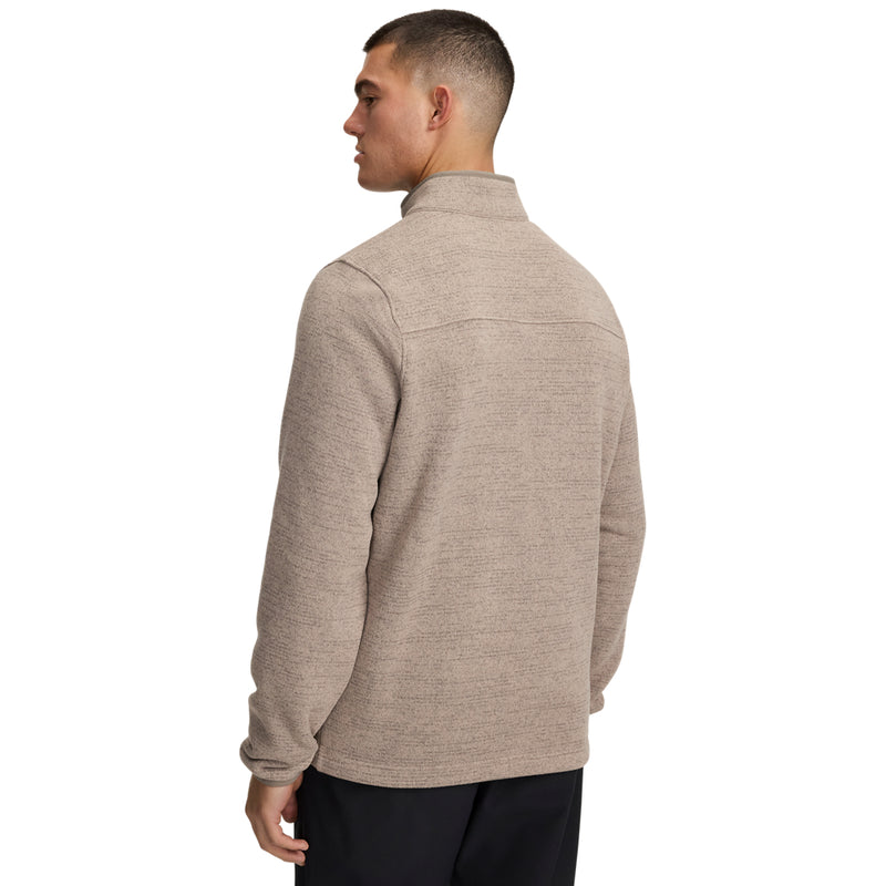 Men's Under Armour Specialist 1/4 Zip - 203TAUPE