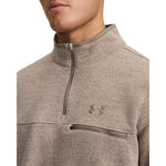 Men's Under Armour Specialist 1/4 Zip - 203TAUPE