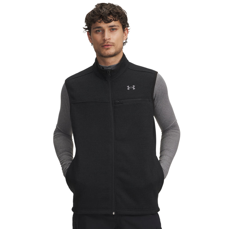 Men's Under Armour Specialist Vest - 001 - BLACK
