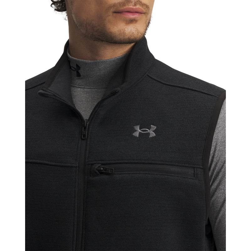 Men's Under Armour Specialist Vest - 001 - BLACK