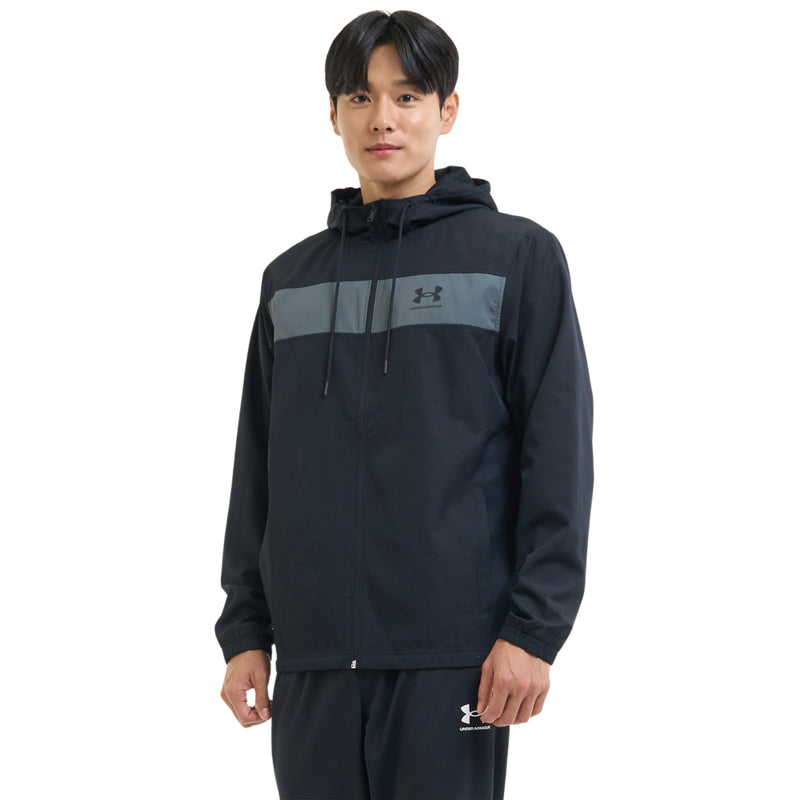 Men's Under Armour Sportstyle Windbreaker - 001 - BLACK