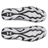 Men's Under Armour Spotlight Hammer Football Cleats 2E (Wide) - 001 - BLACK