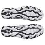 Men's Under Armour Spotlight Hammer Football Cleats 2E (Wide) - 001 - BLACK