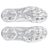 Men's Under Armour Spotlight Mid Football Cleats - 100 - WHITE/BLACK