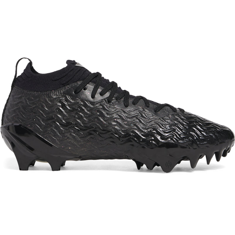 Men's Under Armour Spotlight Pro Football Cleats - 001 - BLACK