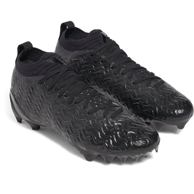 Men's Under Armour Spotlight Pro Football Cleats - 001 - BLACK