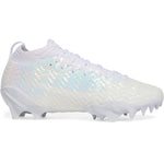 Men's Under Armour Spotlight Pro Football Cleats - 100 - WHITE/BLACK