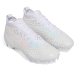 Men's Under Armour Spotlight Pro Football Cleats - 100 - WHITE/BLACK