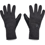 Men's Under Armour Storm Fleece Gloves - 001 - BLACK