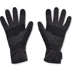 Men's Under Armour Storm Fleece Gloves - 001 - BLACK