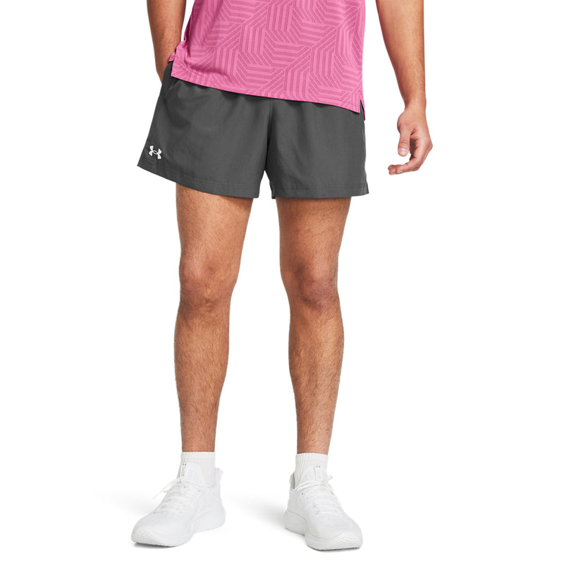 Men's Under Armour Tech 5" Woven Short - 025 - GREY