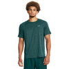 Men's Under Armour Tech Textured T-Shirt - 449 - HYDRO TEAL