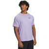 Men's Under Armour Tech Textured T-Shirt - 538 - TRANSPARENT PURPLE