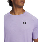 Men's Under Armour Tech Textured T-Shirt - 538 - TRANSPARENT PURPLE