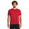 Men's Under Armour Tech Textured T-Shirt - 600 - RED