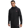 Men's Under Armour Tech Woven Jacket - 001 - BLACK