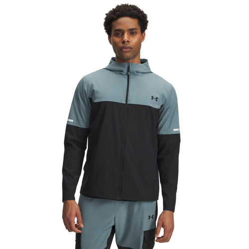 Men's Under Armour Tech Woven Jacket - 002 - BLACK